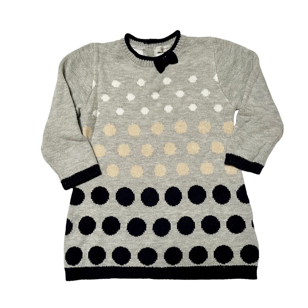 Knitwear Polka Dot Sweater Dress 12m